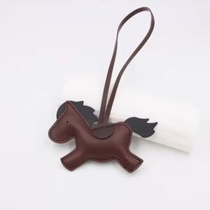 New Brown Horse-Shaped Bag Charm